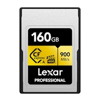 Memoria CFexpress Lexar Professional 160GB Type A-Gold Series - R900mb - W800mb